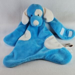 Blue and White Stuffed Animal Blanket